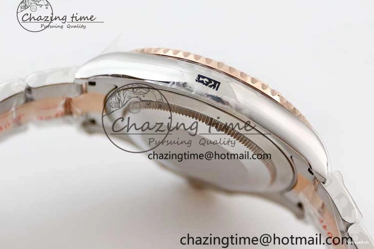 EWF SS Dial RG Yacht-Master Brown RG Bracelet 1:1 Edition Best on 126621 SS A3235 0409